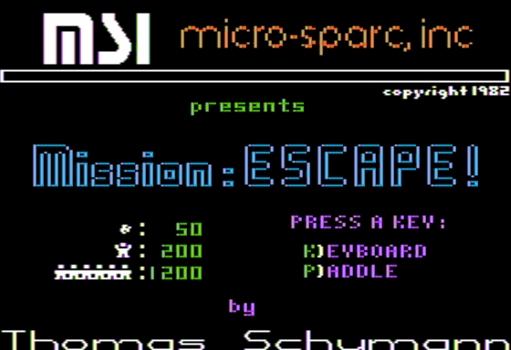 Mission: Escape!