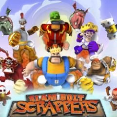 Slam Bolt Scrappers cover art for PlayStation 3.