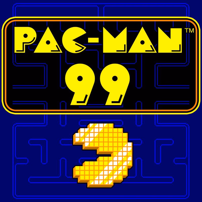 Pac-Man 99 cover art for Nintendo Switch.