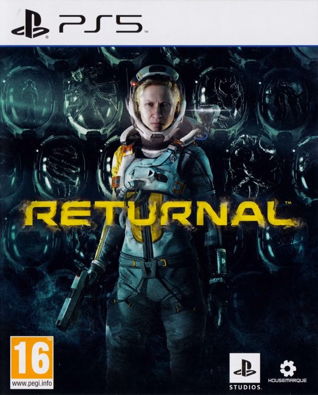 Returnal cover art for PlayStation 5.