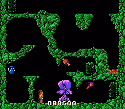 Fire Rock: Boss in stage 1