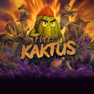 Flippin Kaktus cover art for PlayStation 4.