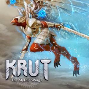 Krut: The Mythic Wings cover art for PlayStation 4.