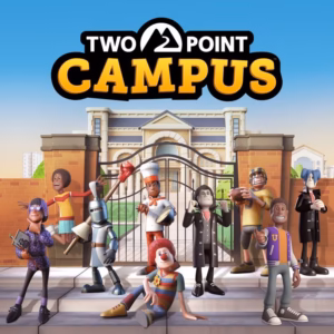 Two Point Campus cover art for PlayStation 4.