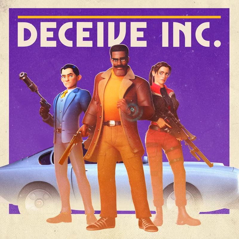 Deceive Inc. cover art for PlayStation 5.