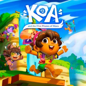 Koa and the Five Pirates of Mara cover art for PlayStation 4.