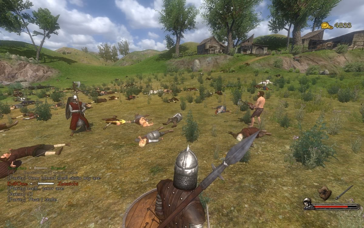 Mount & Blade: Warband: The duel-servers are littered with corpses.
