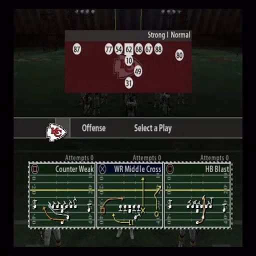 Madden NFL 2005: There are multiple playbooks available plus the gamer can create their own