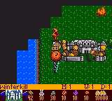 Heroes of Might and Magic: World with enemies and resources