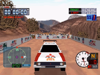 Dakar '97: Starting test run with Mitsubishi Pajero Prototype
