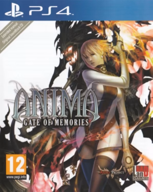Anima: Gate of Memories cover art for PlayStation 4.
