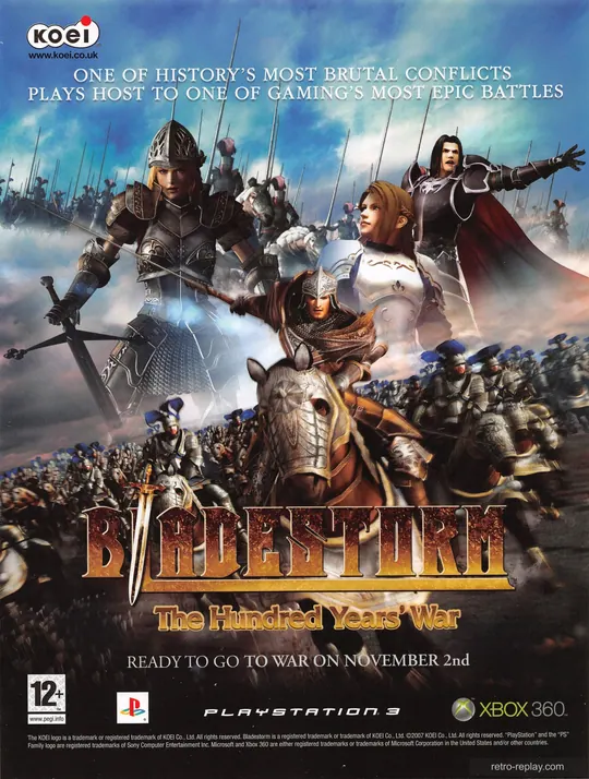Print advertisement: Bladestorm: The Hundred Years' War (November 2007) (UK) (PlayStation 3)