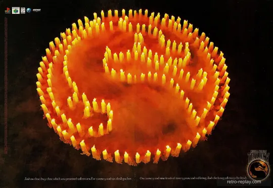 Print advertisement: Mortal Kombat Trilogy (PlayStation)