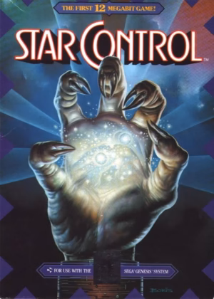Star Control for Genesis, front cover