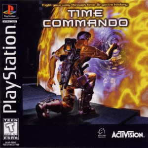 Time Commando for PlayStation, front cover