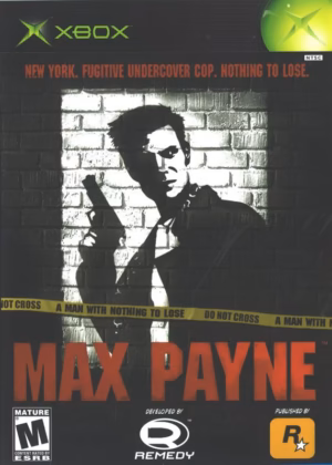 Max Payne for Xbox, front cover