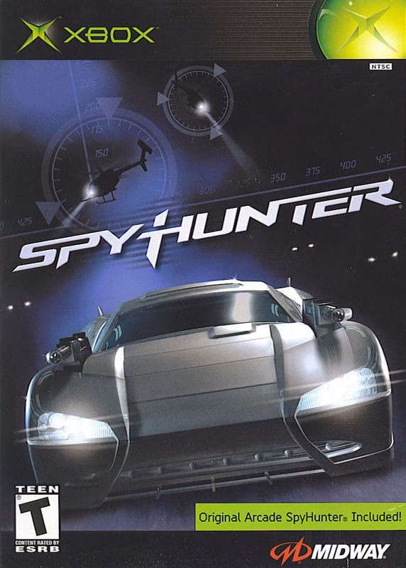 Spy Hunter for Xbox, front cover