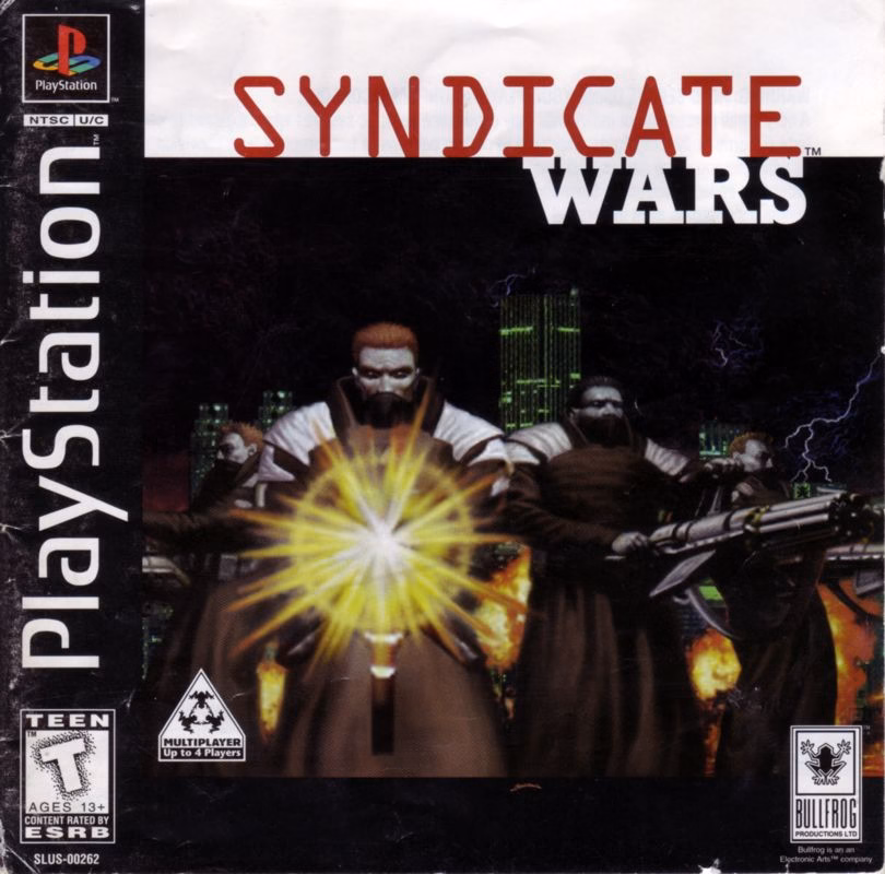 Syndicate Wars for PlayStation, front cover
