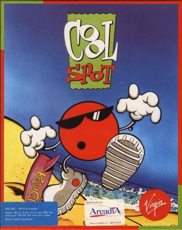 Cool Spot for DOS, front cover