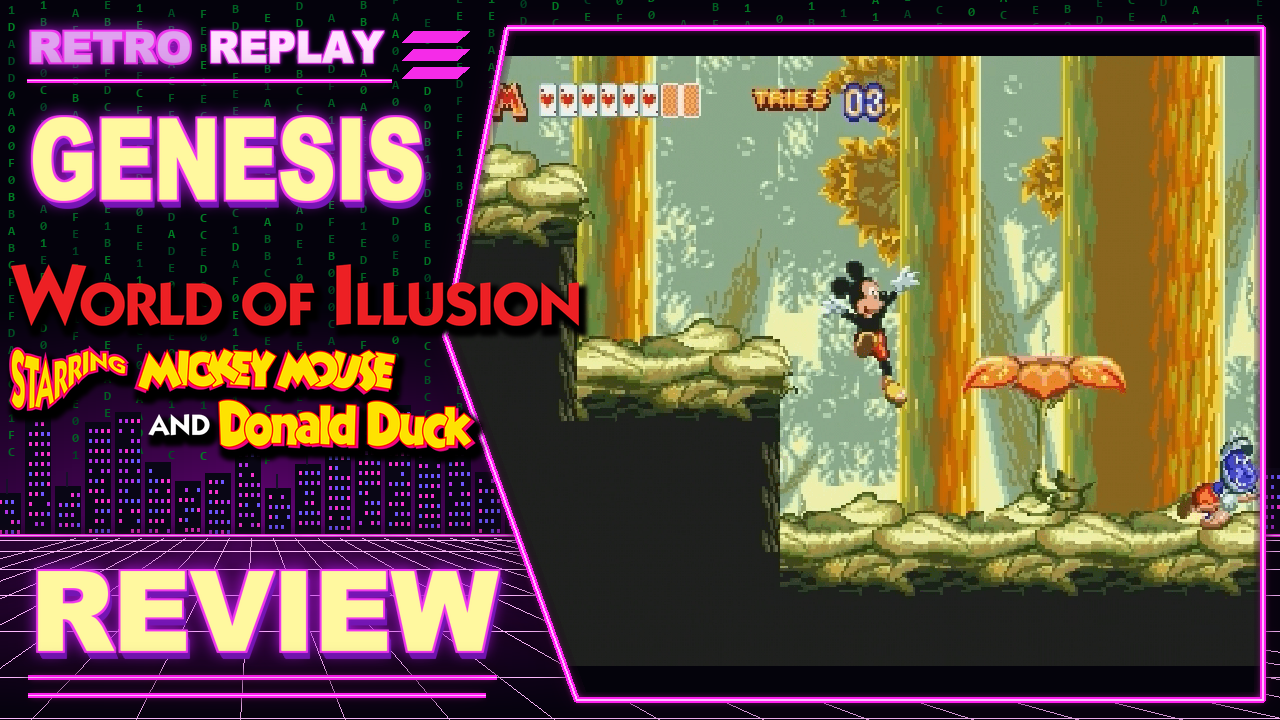 World of Illusion — Retro Replay Sega Genesis review thumbnail